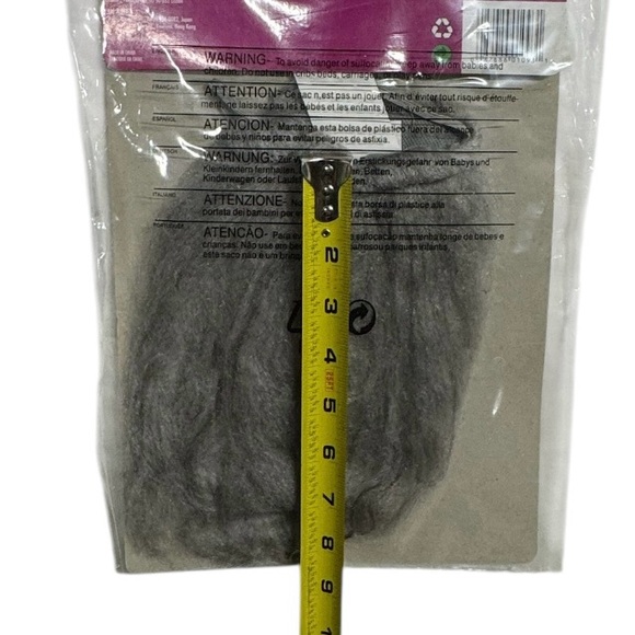 Rubie’s grey farmer’s beard with elastic band brand new in packaging never worn! - Picture 2 of 6